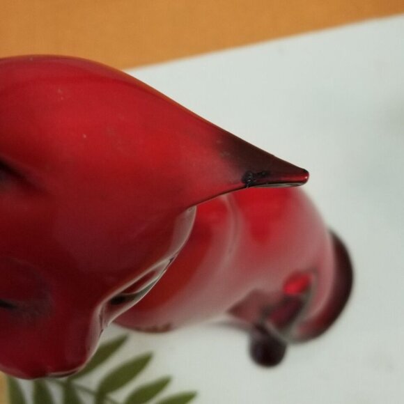 MCM Ceramic Red Siamese Cat Long Neck Kitty Figurine - Approx 13" tall - Picture 7 of 9
